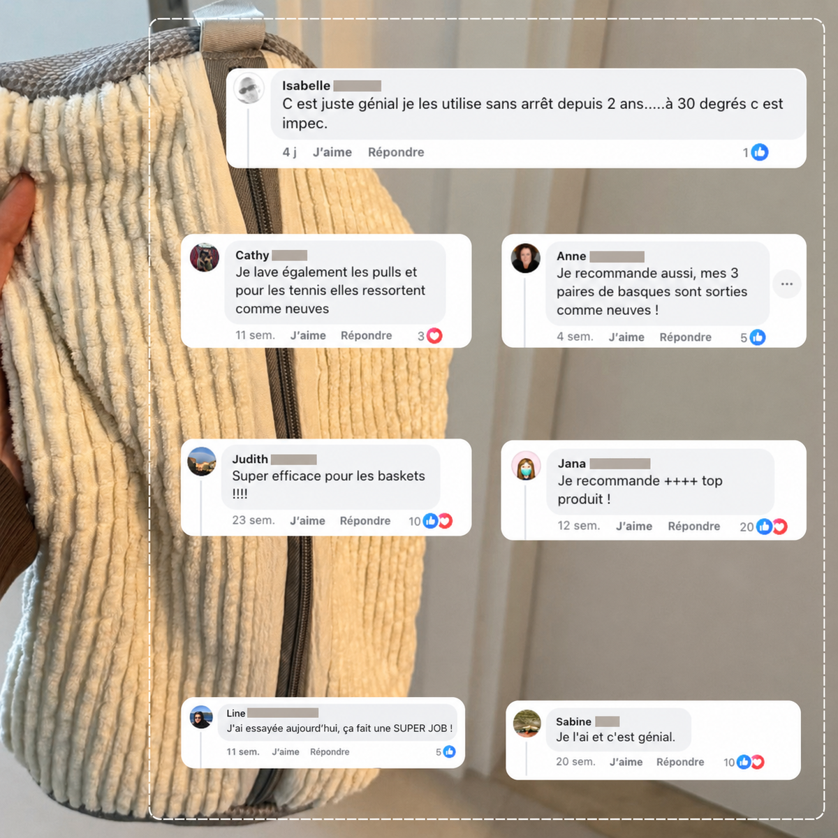 Sac de Lavage pour Chaussures